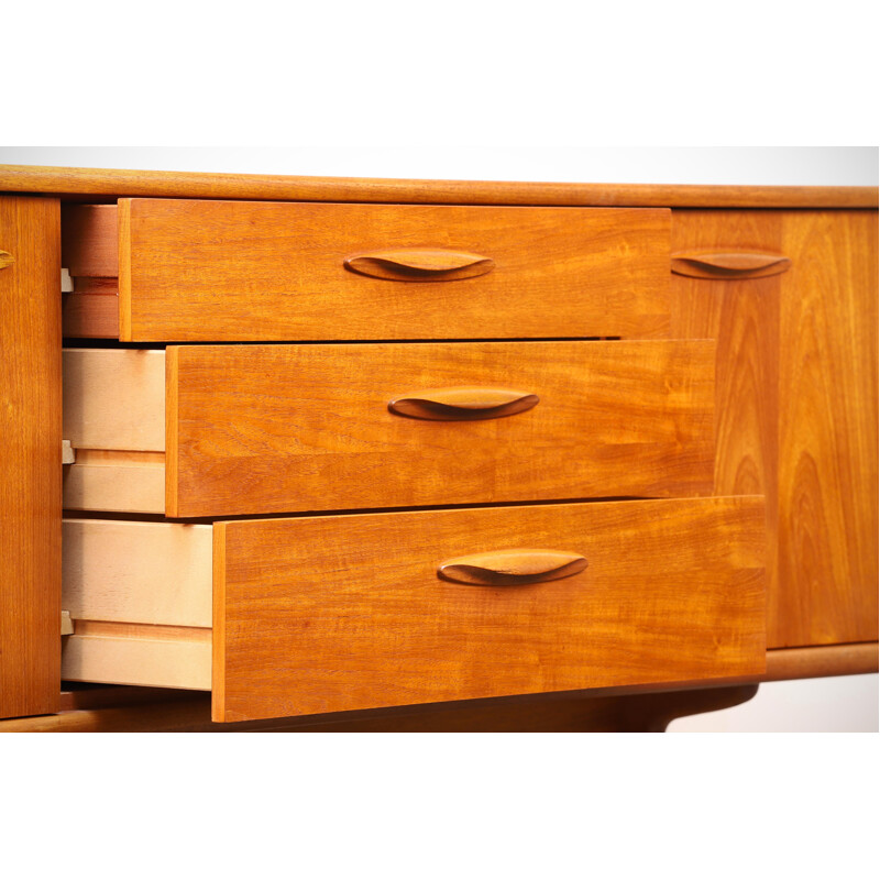 Vintage Scandinavian sideboard in teak