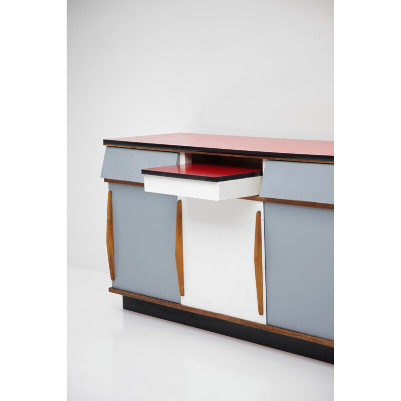 Vintage Belgian kitchen cabinet by Willy Van Der meeren