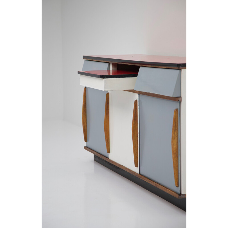 Vintage Belgian kitchen cabinet by Willy Van Der meeren