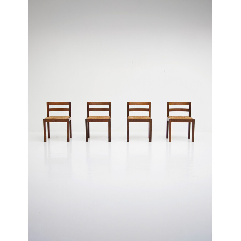 4 chaises vintage par Martin Visser 1960