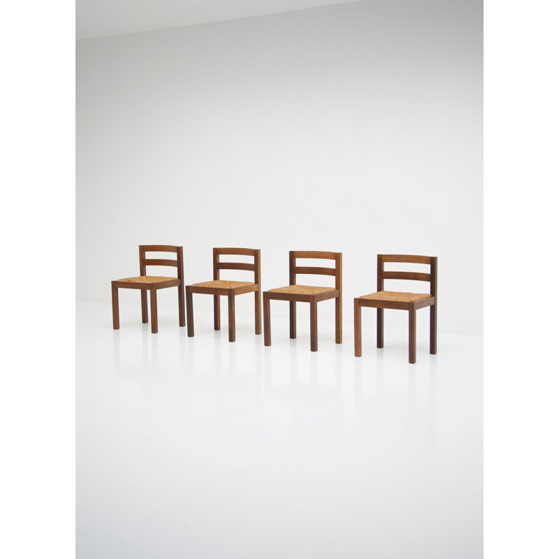 4 vintage chairs by Martin Visser 1960s