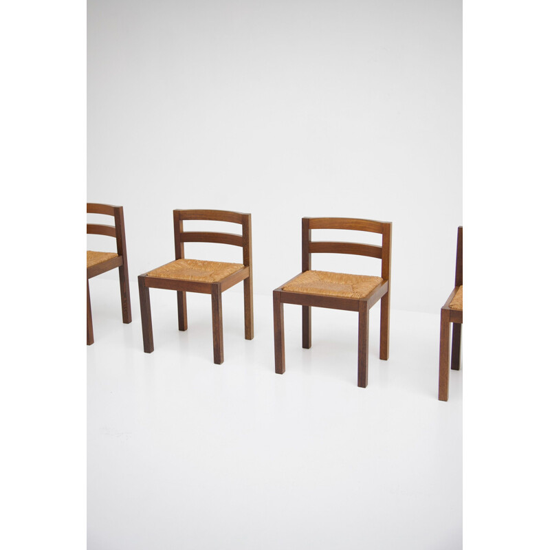 4 vintage chairs by Martin Visser 1960s