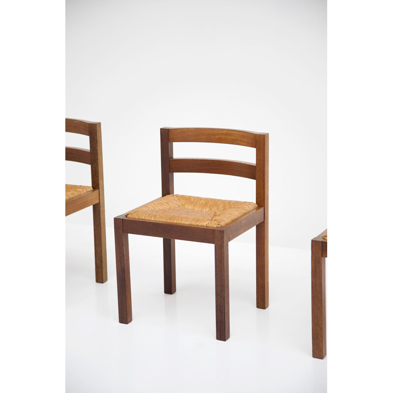 4 chaises vintage par Martin Visser 1960