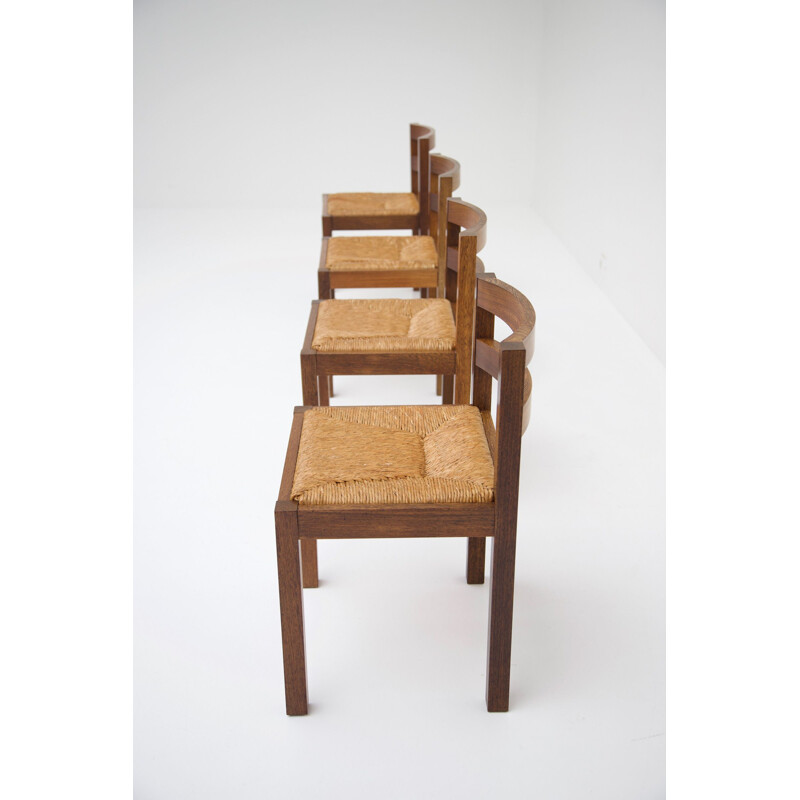 4 vintage chairs by Martin Visser 1960s