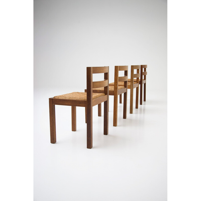 4 vintage chairs by Martin Visser 1960s