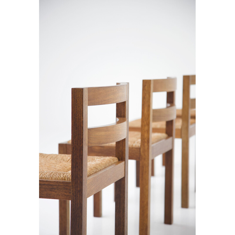 4 vintage chairs by Martin Visser 1960s