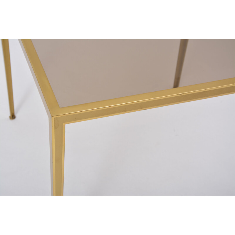 Vintage gold coffee table from Vereinigte Werkstatten, Germany 1960