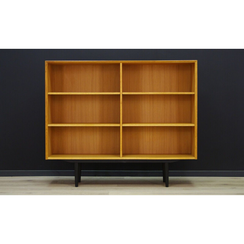 Vintage scandinavian bookcase for Brouer in ashwood 1970