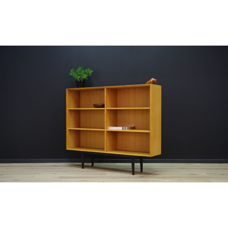 Vintage scandinavian bookcase for Brouer in ashwood 1970