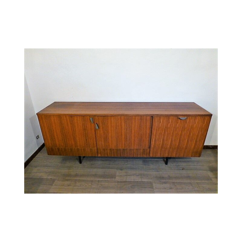 Vintage long sideboard in rosewood