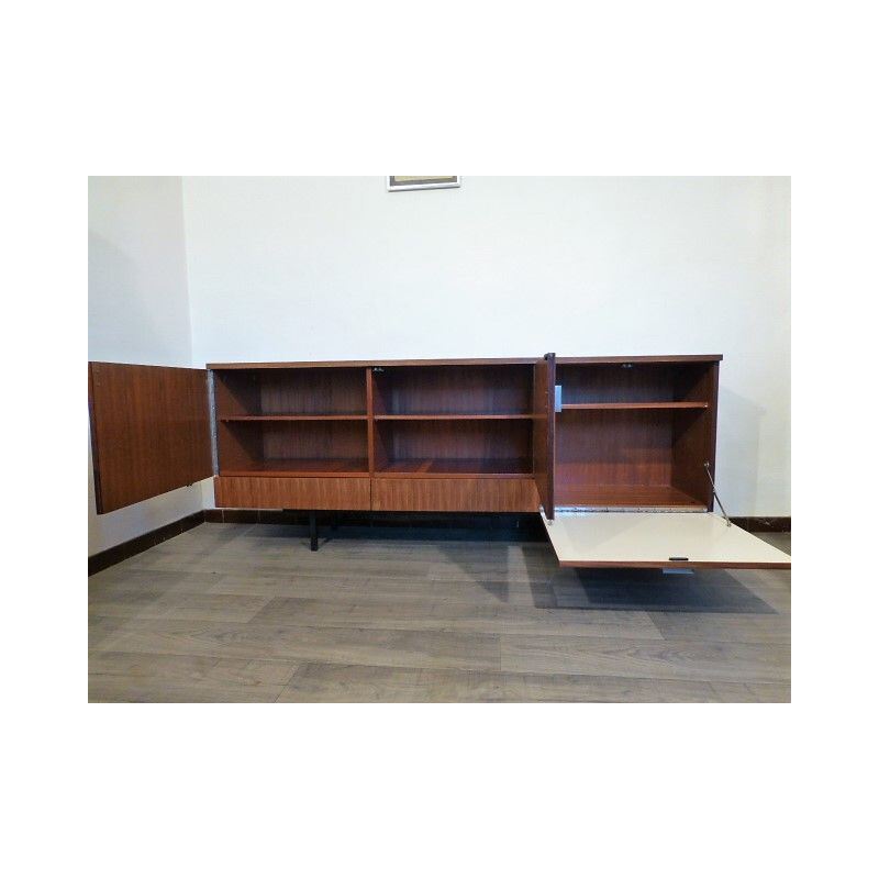 Vintage long sideboard in rosewood