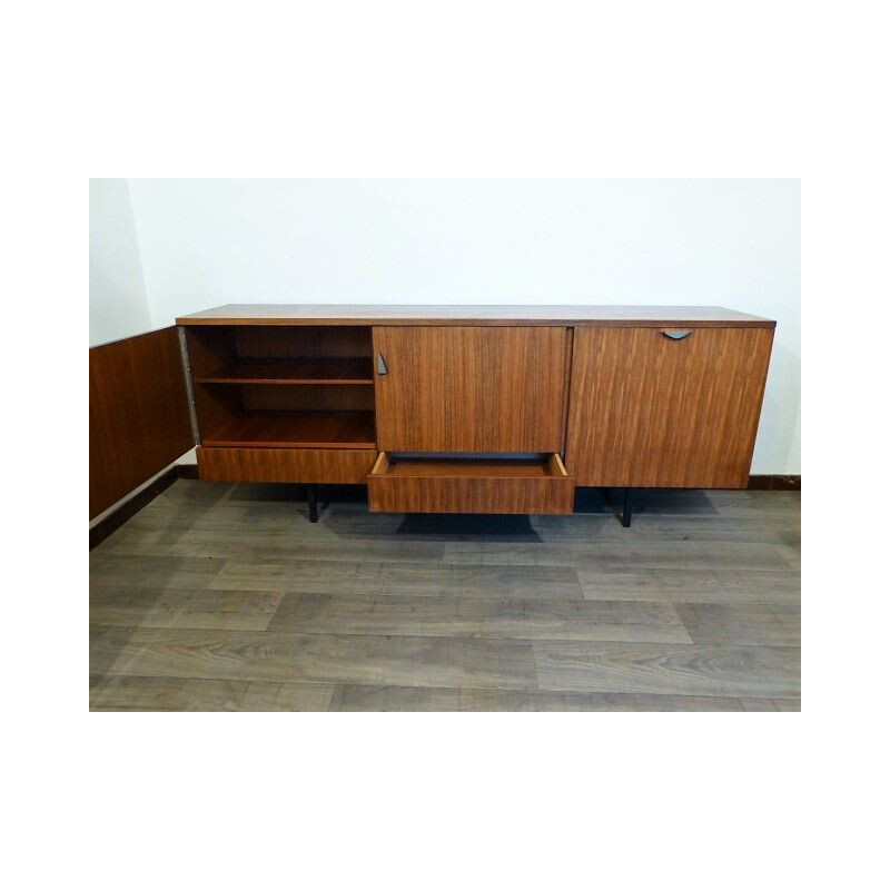 Vintage long sideboard in rosewood