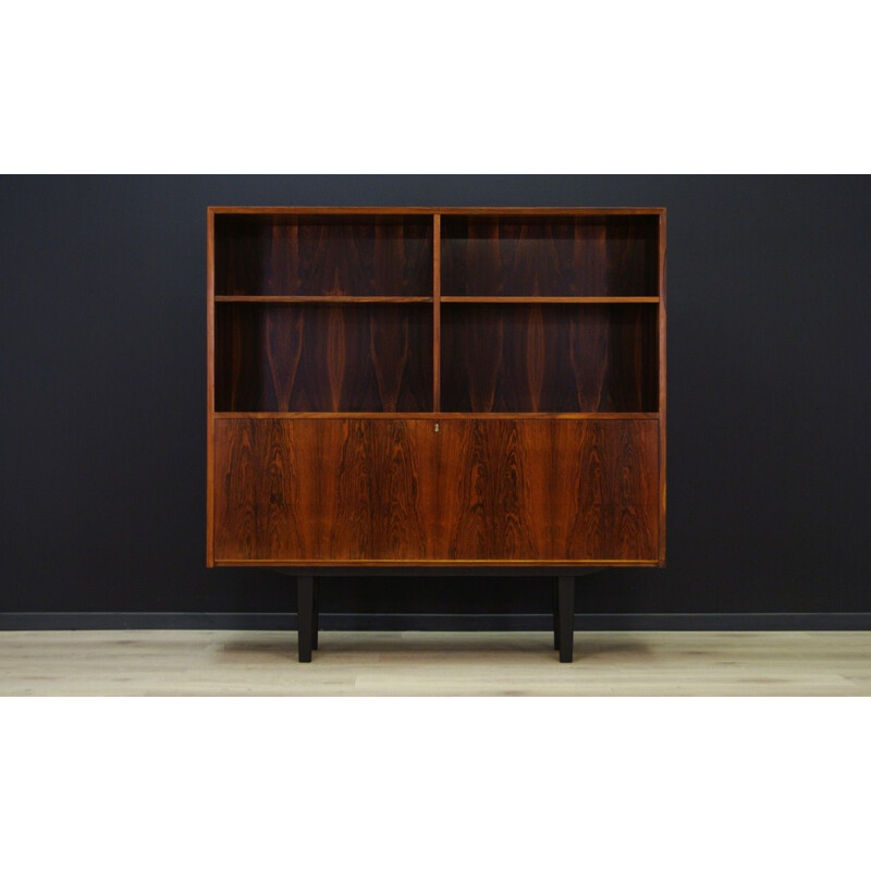 Vintage rosewood bookcase by Brouer