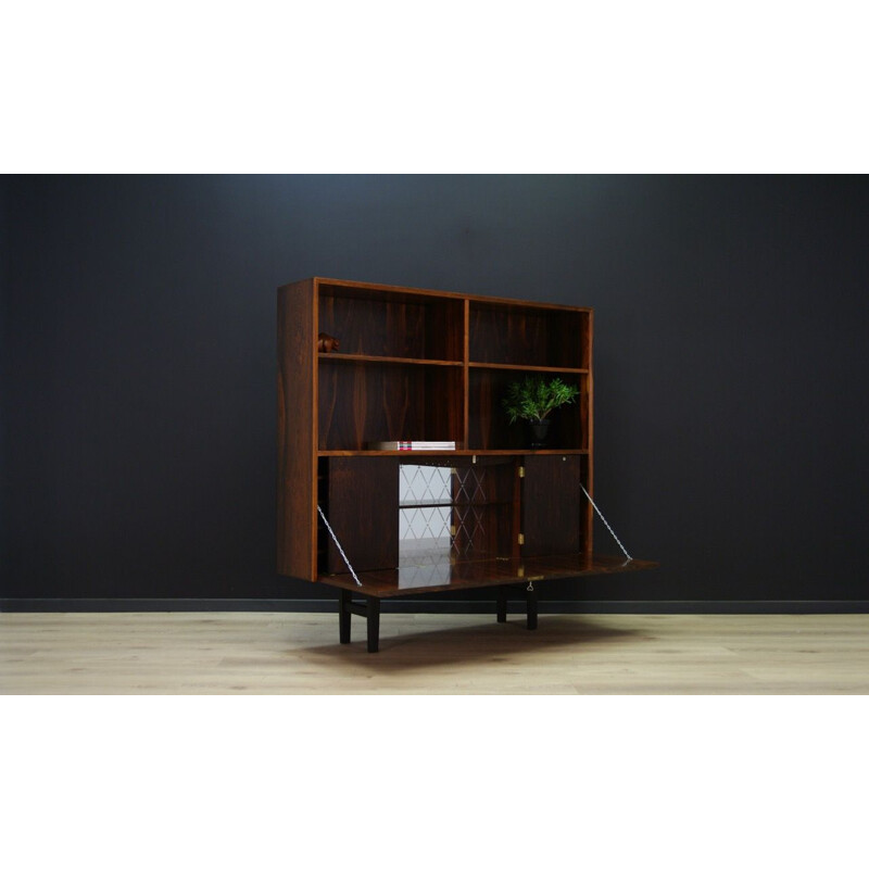 Vintage rosewood bookcase by Brouer