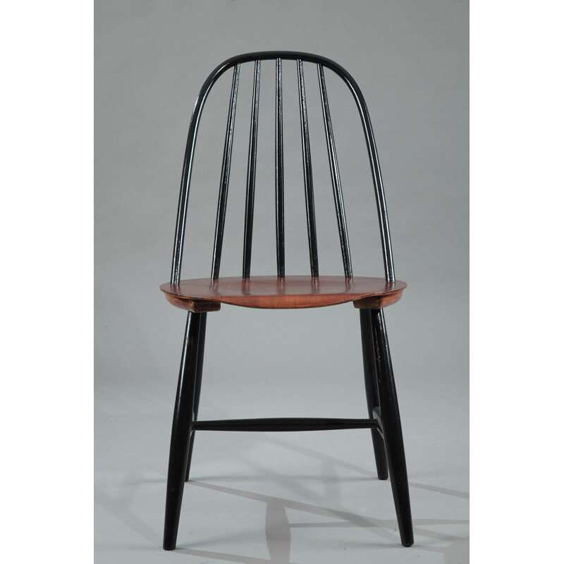 Suite de 4 chaises vintage pour Haga Fors en teck 1950