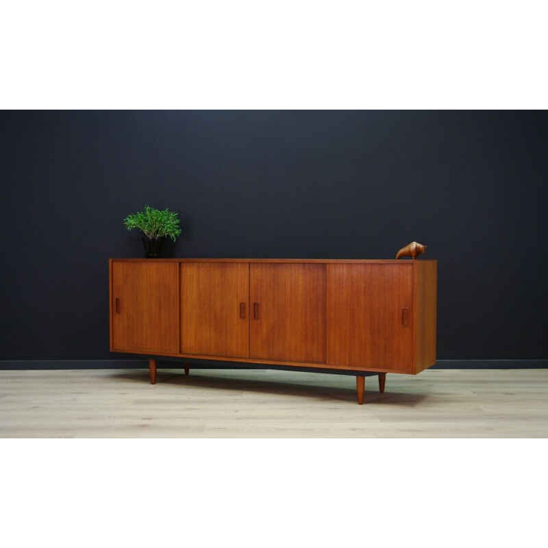 Vintage scandinavian sideboard in teak 1960