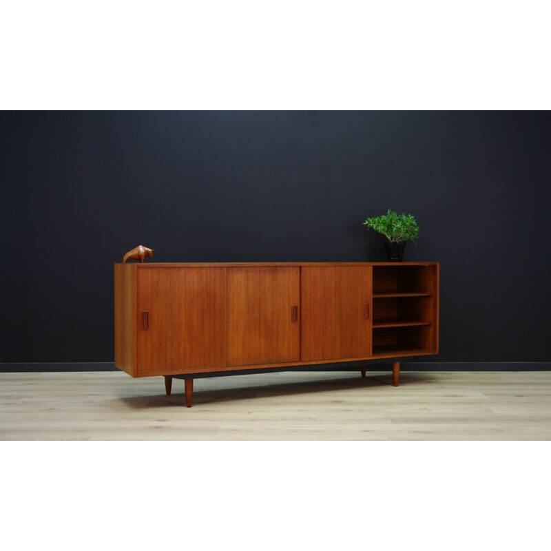 Vintage scandinavian sideboard in teak 1960