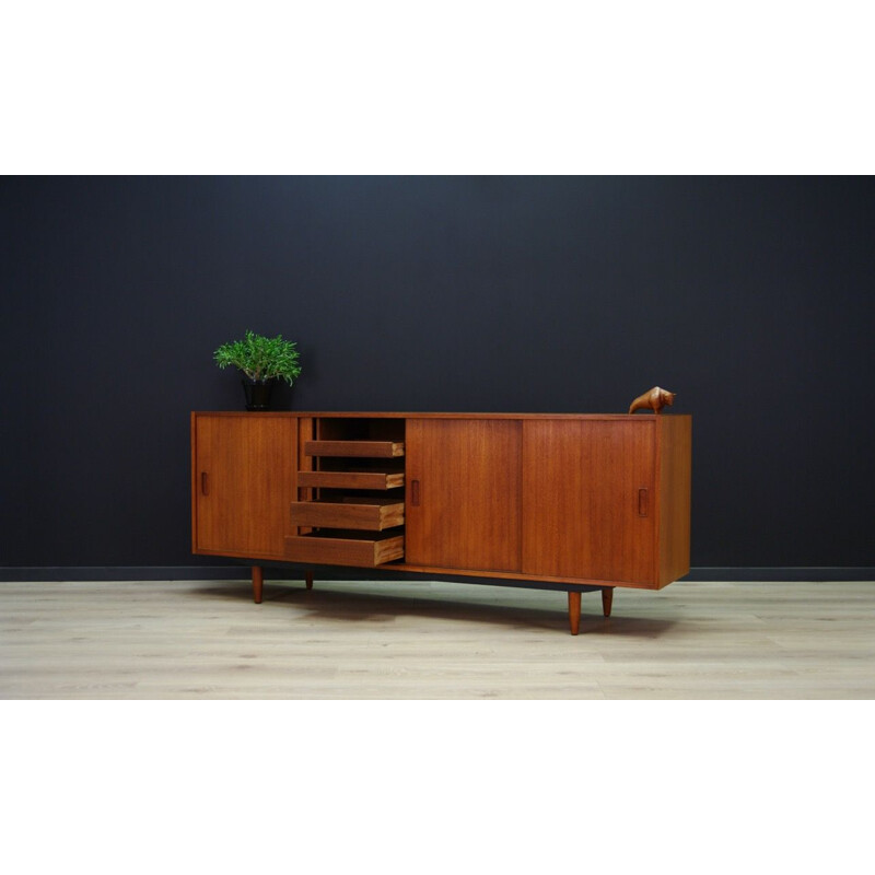 Enfilade vintage scandinave en teck 1960