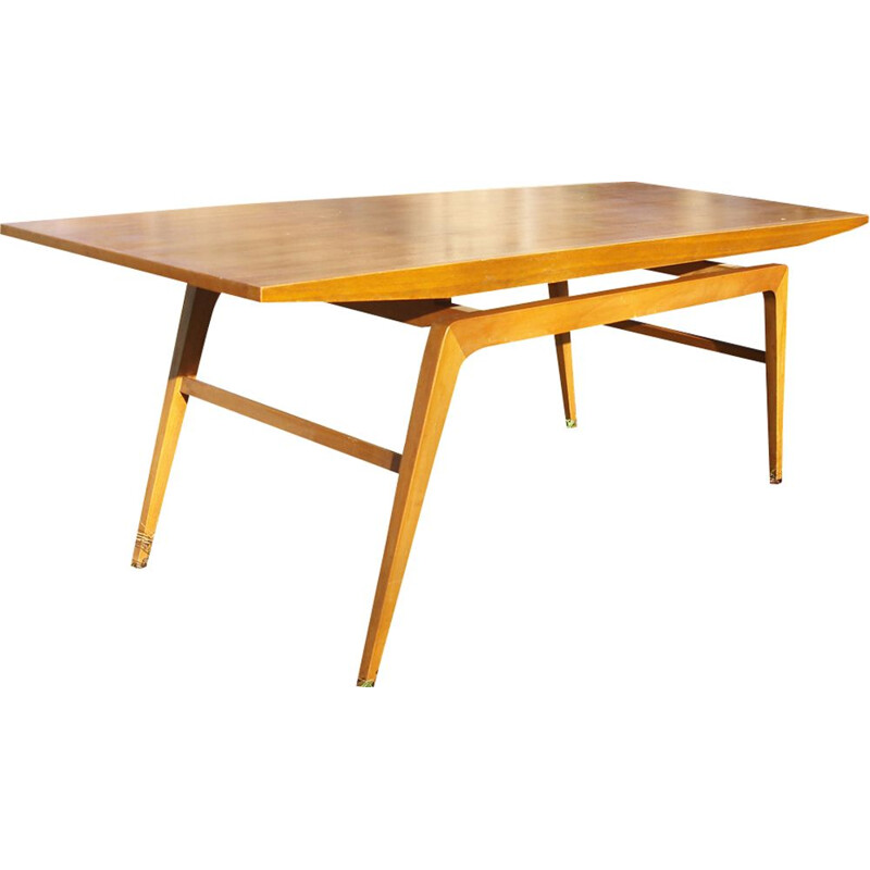 Vintage Scandinavian large coffee table