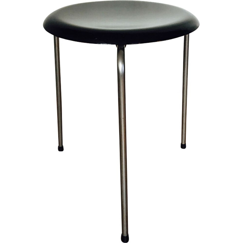 Vintage tripod stool by Arne Jacobsen