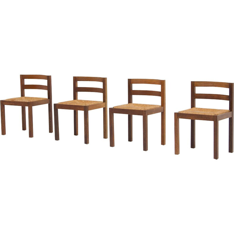 4 chaises vintage par Martin Visser 1960