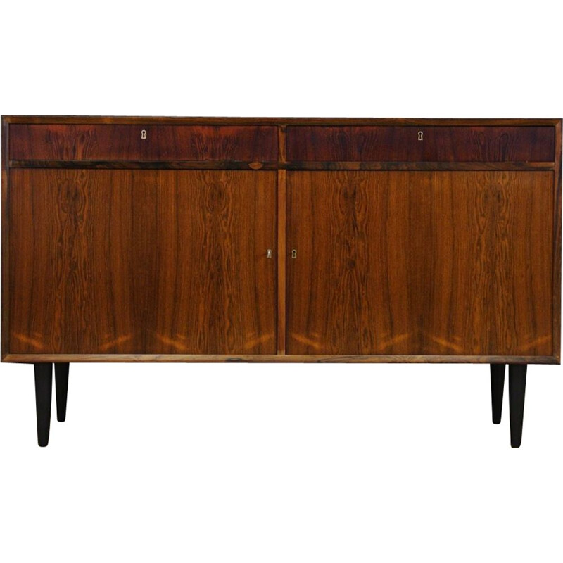 Meuble télé vintage scandinave pour Brouer en palissandre 1960