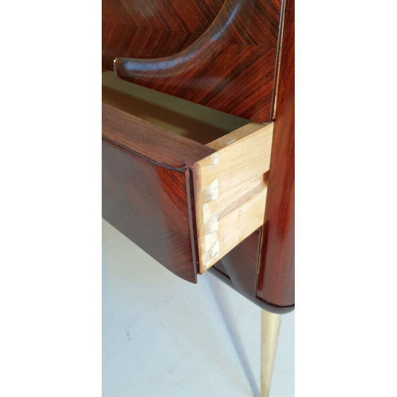 Vintage sideboard by Vittorio Dassi in rosewood