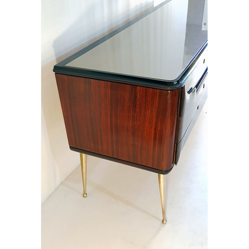 Vintage sideboard by Vittorio Dassi in rosewood