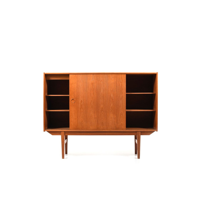 Vintage Danish highboard in teak