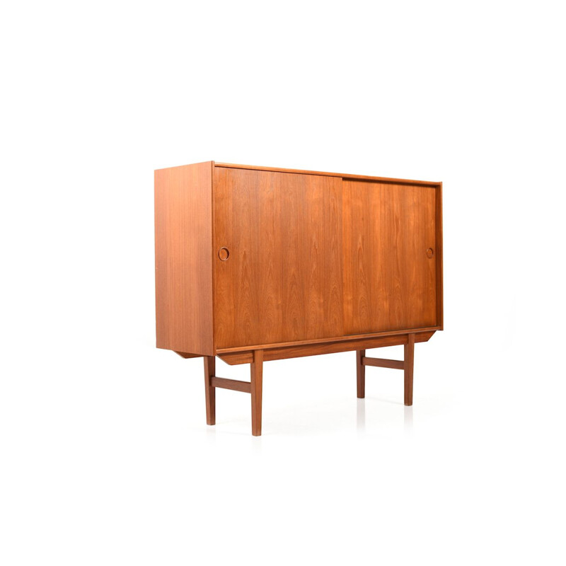 Vintage Danish highboard in teak