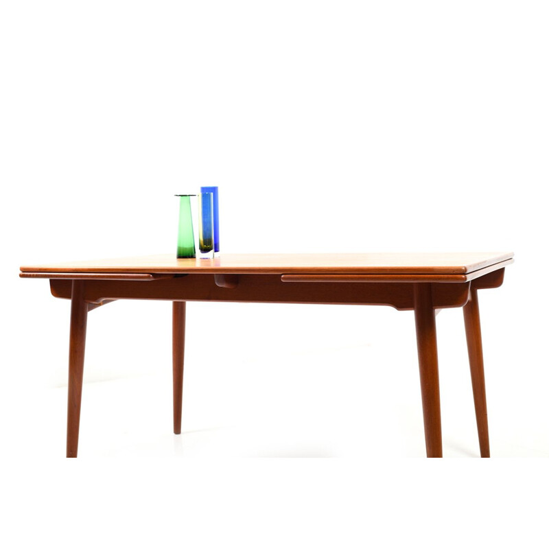AT-312 table in teak by Hans J. Wegner