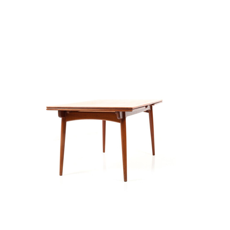 AT-312 table in teak by Hans J. Wegner