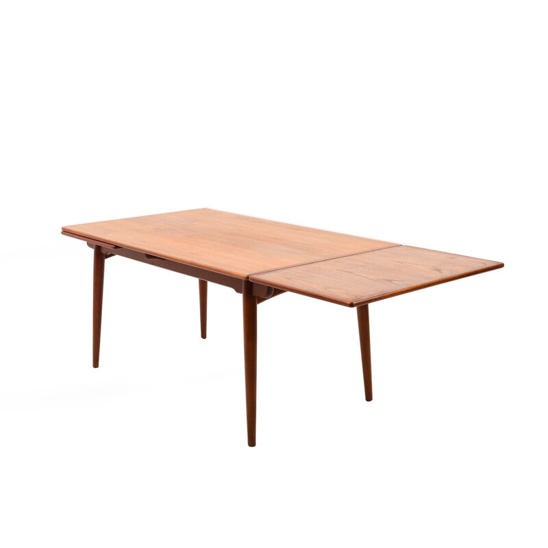 AT-312 table in teak by Hans J. Wegner