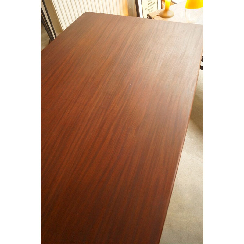 Scandinavian dining table in teak