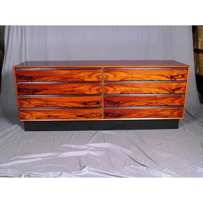 Vintage rosewood chest of drawers by Westnofa
