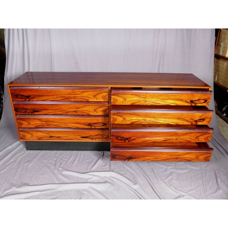 Vintage rosewood chest of drawers by Westnofa