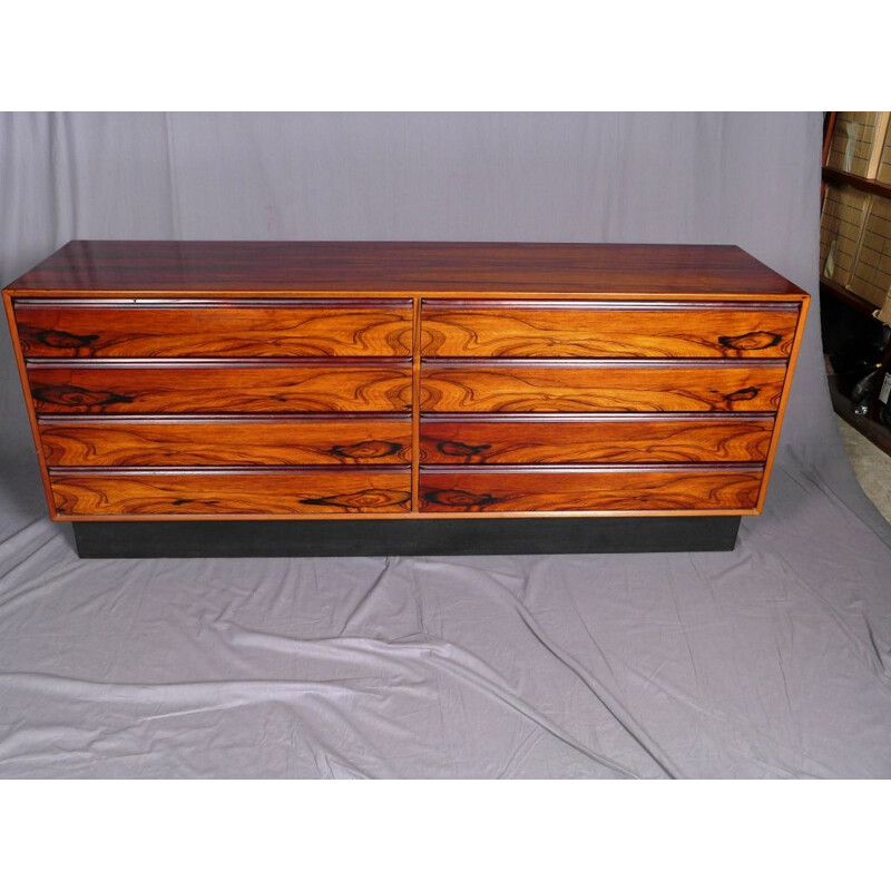 Vintage rosewood chest of drawers by Westnofa