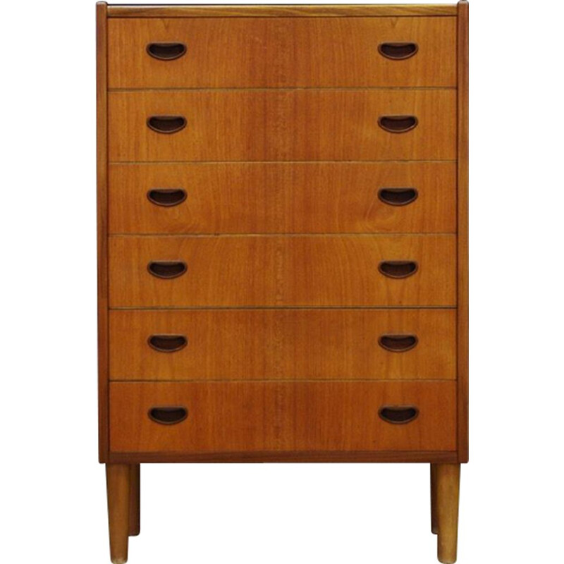 Vintage danish design chest of drawers in teak 1960