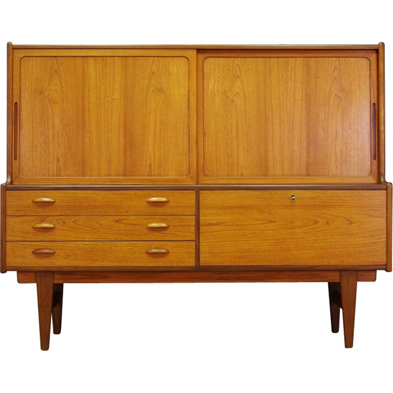 Vintage teak danish design highboard 1960