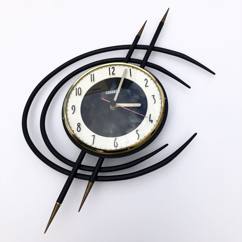 Vintage large French clock by ORTF