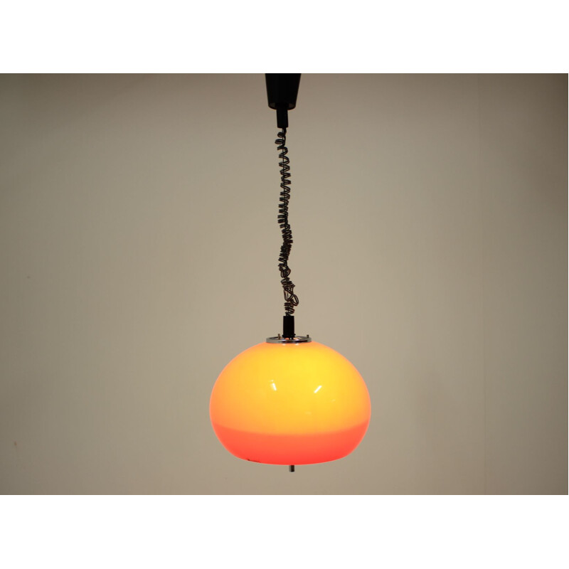 Vintage pendant lamp by Harvey Guzzini for Meblo