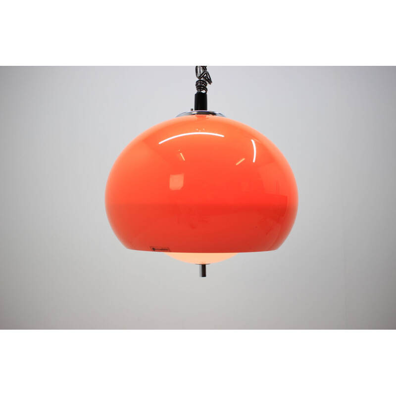 Vintage pendant lamp by Harvey Guzzini for Meblo