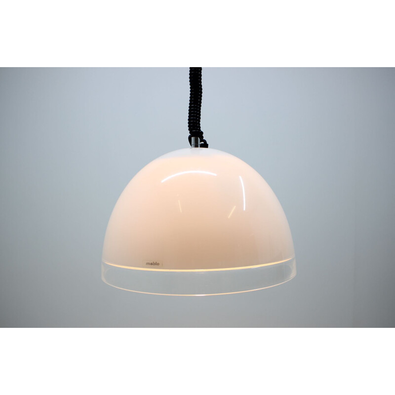 Vintage pendant lamp by Franco Bresciani for Meblo