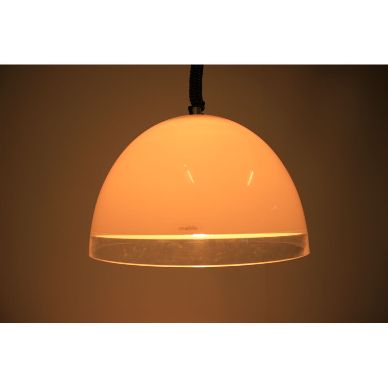 Vintage pendant lamp by Franco Bresciani for Meblo