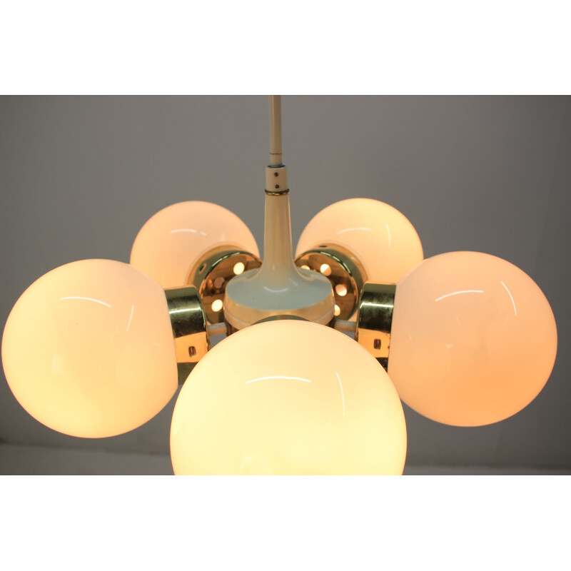 Vintage chandelier Sputnik by Kamenicky Senov