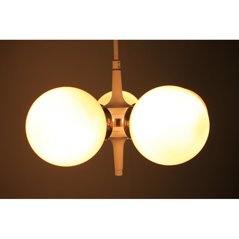 Vintage chandelier Sputnik by Kamenicky Senov