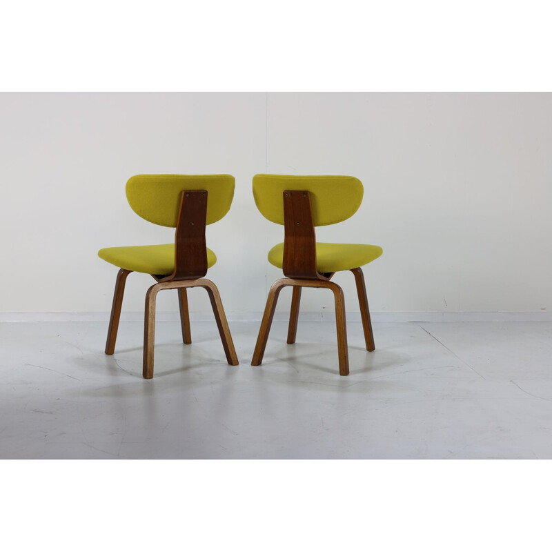 Suite de 2 chaises vintage par Cees Braakman pour Pastoe