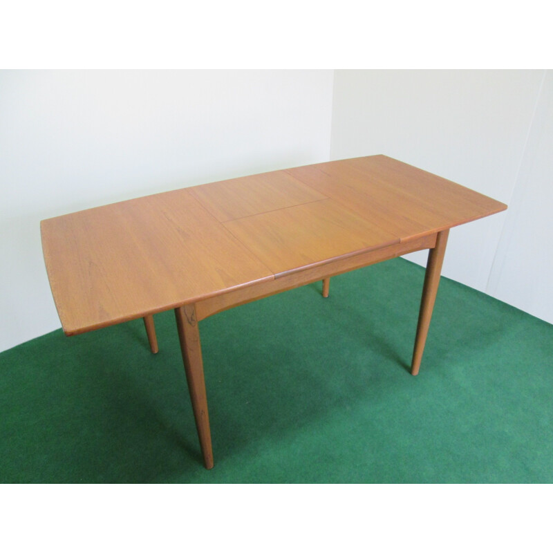 Table vintage extensible en teck