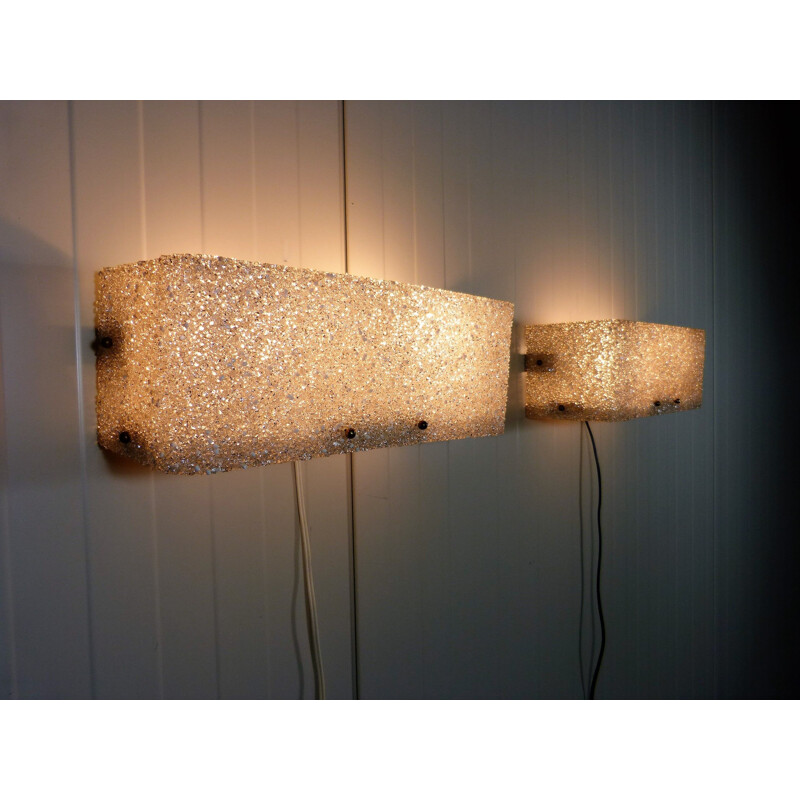 Pair of vintage French wall lights