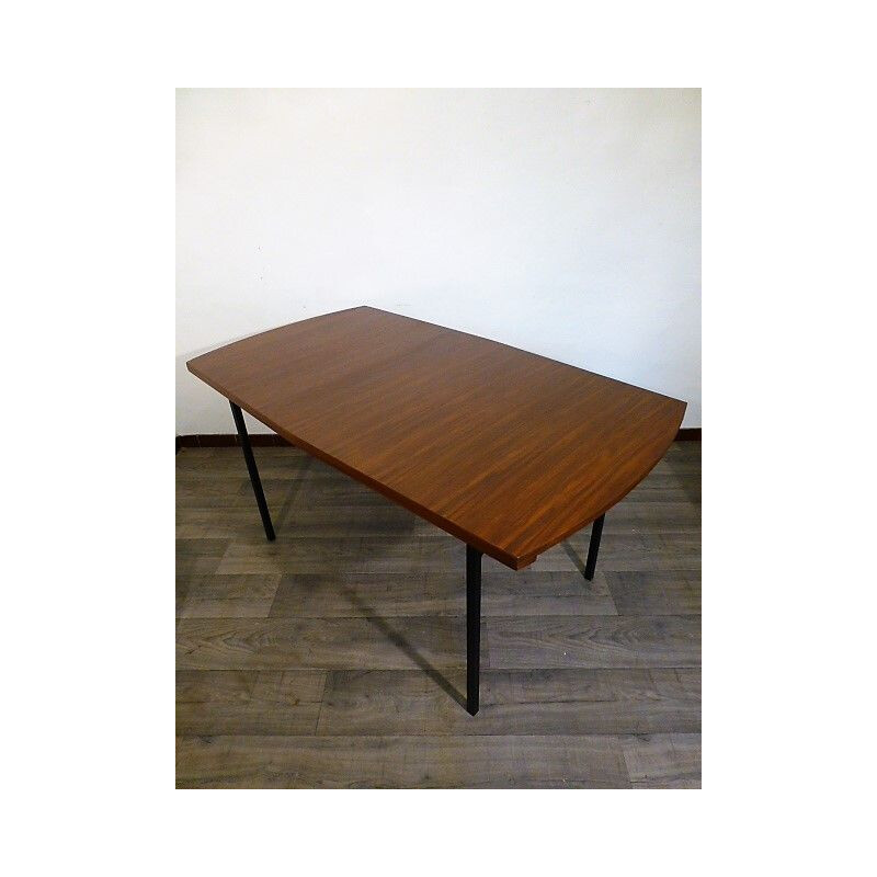 Vintage modernist table in rosewood